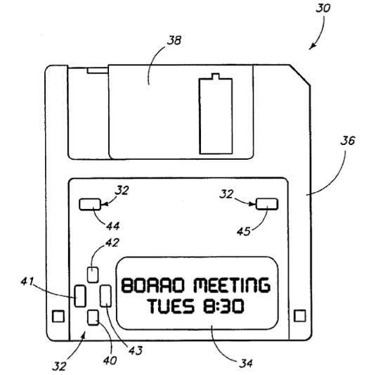 Microsoft PDA Patent