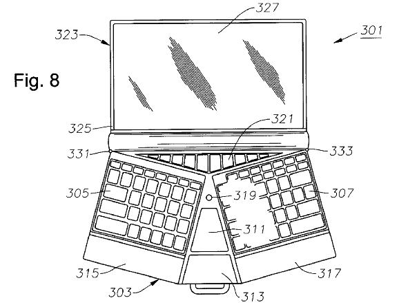 Butterfly-style laptop