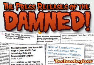 The Press Releases of the Damned